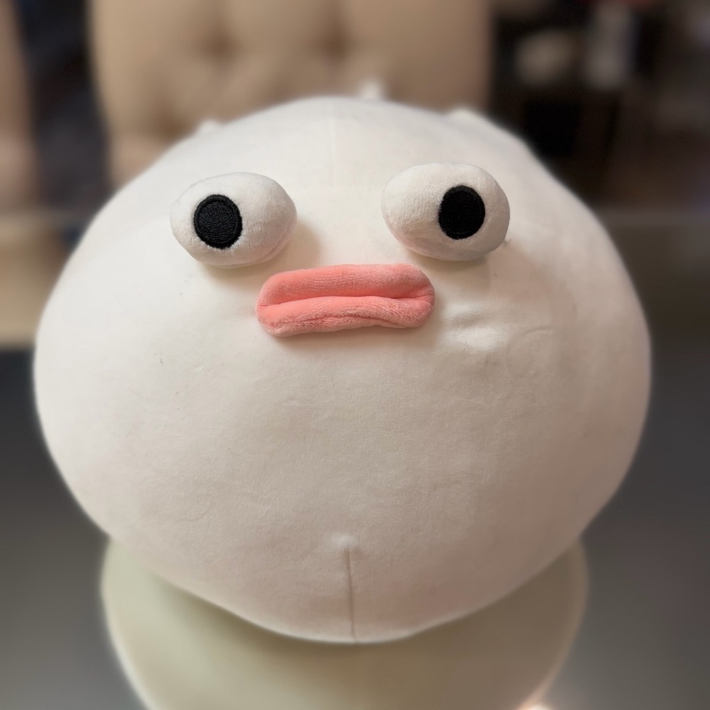 Chubby Puffer Fish Plush ,15.7 Inch